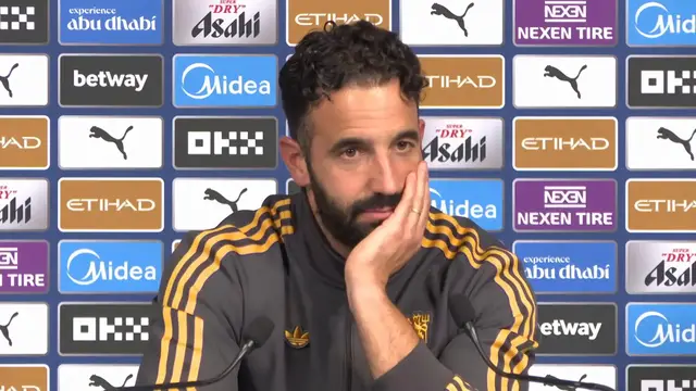 'Video thumbnail for 'I'm not going to change' - Amorim following 3-0 defeat to Man City'