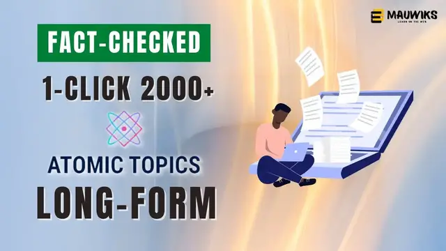 Video thumbnail for Atomic Topics AI - Best Factual Long-Form AI Article Writer [FREE Credits]