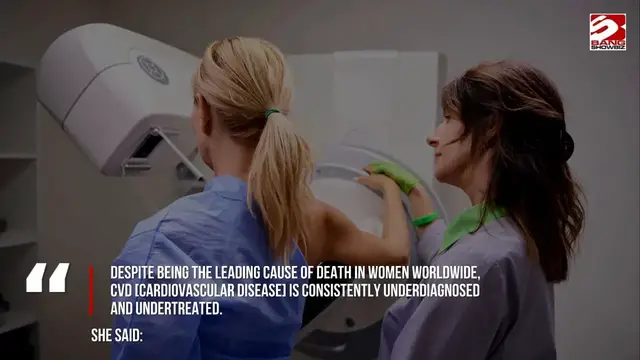 Video thumbnail for Study reveals that AI can detect heart disease in women using mammograms