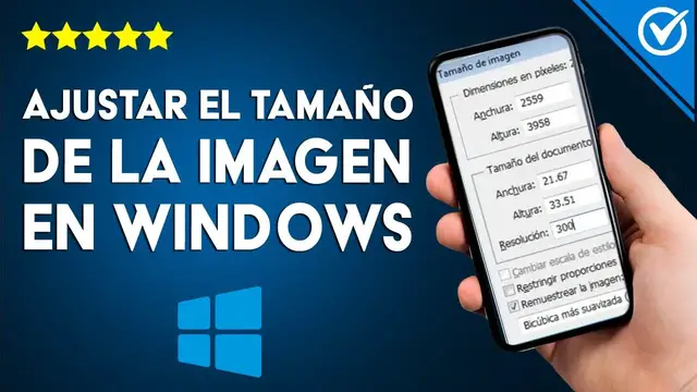 Video thumbnail for ¿Cómo ajustar el tamaño de una imagen para usarla fondo de pantalla? - Escritorio WINDOWS