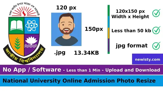 'Video thumbnail for Resize National University NU Photo 120x150px, 50kb, .jpg | No Software - App | Less than 1 Minute'