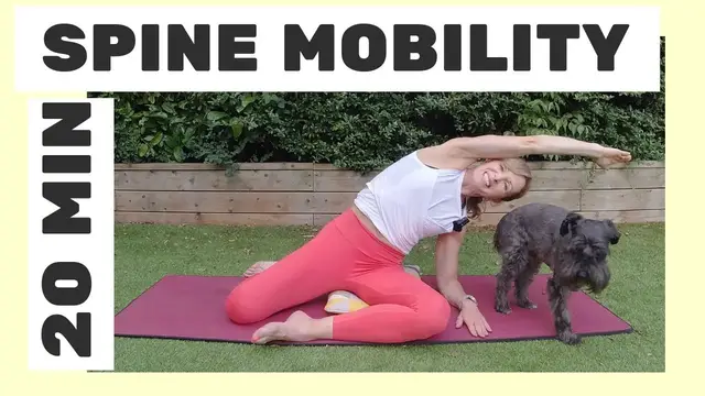 'Video thumbnail for Pilates to Improve Spine Mobility'