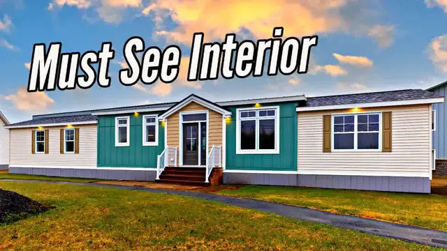 Video thumbnail for Inside a 1,440 square foot PREFAB HOME with a Kitchen that left me Speechless!