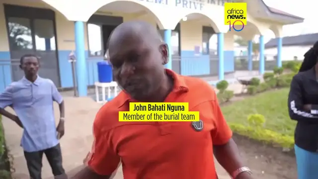 Video thumbnail for Ebola: Workers at Congolese treatment center strike over unpaid salaries