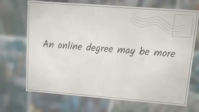 'Video thumbnail for Accredited Online Master's Degree Programs'