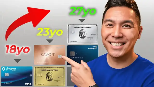 Video thumbnail for naam wynn: credit cards by age: your ultimate strategy for credit scores & travel benefits