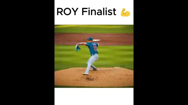 'Video thumbnail for Cade Horton Named As Finalist for 2025 NL Rookie of the Year! 💪'