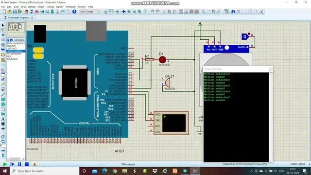 Video thumbnail for PIR Sensor Interface and Simulation in Proteus with Arduino