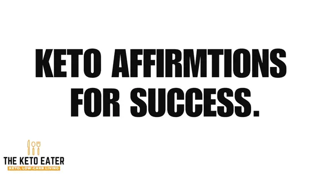 'Video thumbnail for Keto Affirmations for Keto Success'