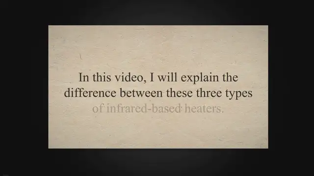 Video thumbnail for What is the difference between a quartz heater and an infrared heater? (and why you should buy the third option)
