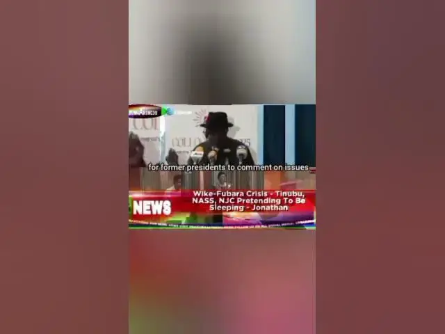 Video thumbnail for Wike-Fubara Crisis - Tinubu, NASS, NJC Pretending To Be Sleeping - Jonathan