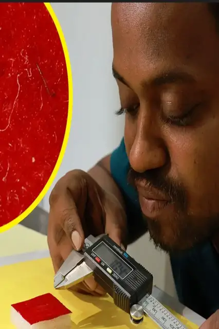 'Video thumbnail for Smallest wooden spoon - 1.13 mm by K. Bijay Kumar Reddy'