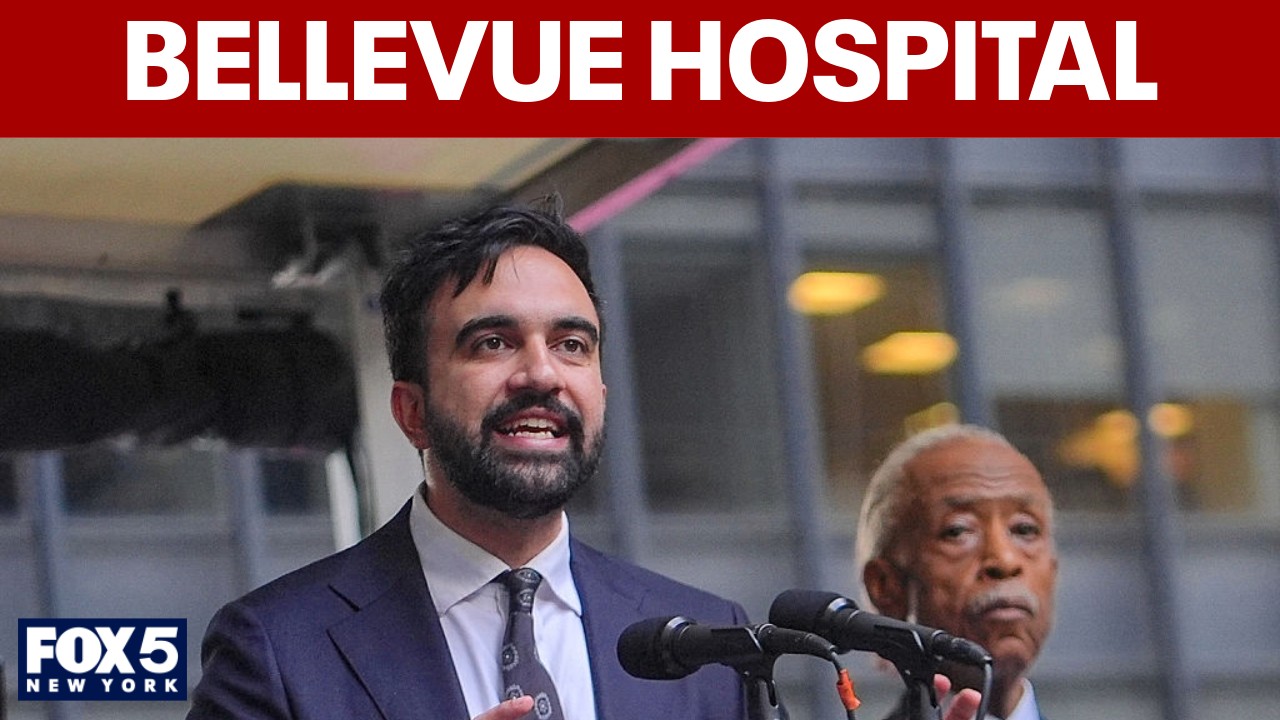 Video thumbnail for Mamdani announces opening of outposted therapeutic housing unit at Bellevue Hospital