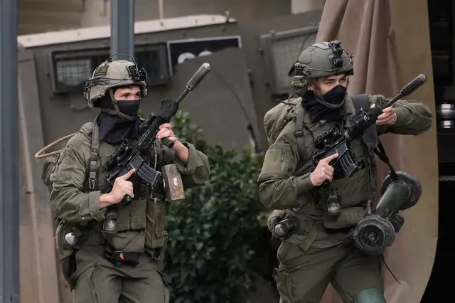 Video thumbnail for Israel raids Qabatiya: Military vehicles & bulldozers enter town near Jenin
