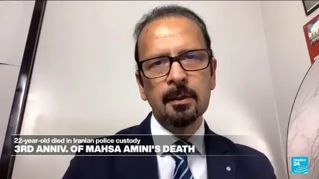 'Video thumbnail for Women’s Rights: The third anniversary of Mahsa Amini’s death in Iran'
