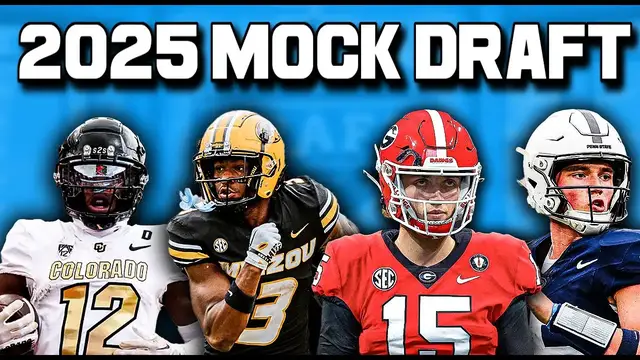 Video thumbnail for WAY Too Early 2025 NFL Mock Draft