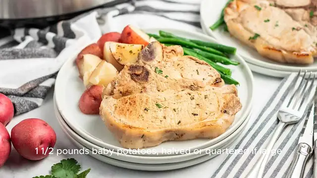 Video thumbnail for Slow Cooker Ranch Pork Chops & Potatoes Recipe