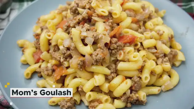 'Video thumbnail for Moms Goulash Beef Recipe'