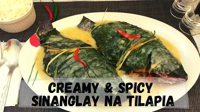 Video thumbnail for Creamy & Spicy Sinanglay na Tilapia Recipe | Happy Tummy Recipes