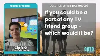 Video thumbnail for Chris says it's obvious; the Adventure Time crew is the only crew to hang with!