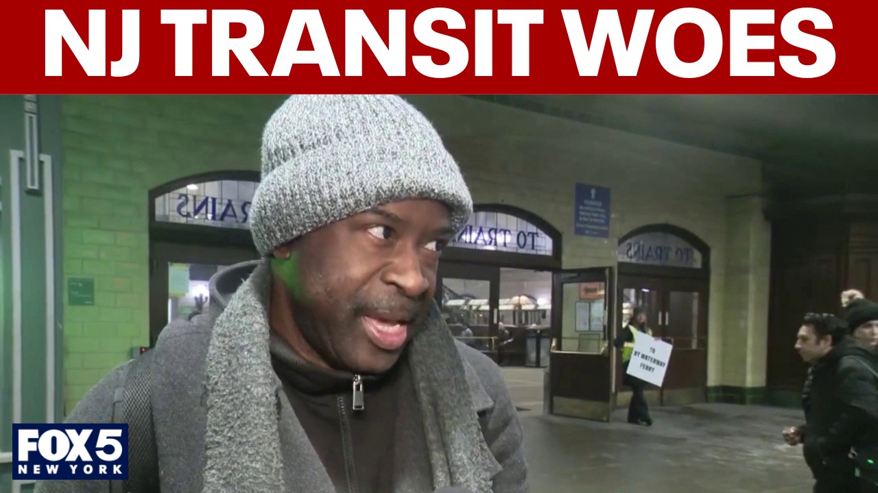 Video thumbnail for Commuters weather new NJ Transit schedules
