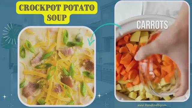 Video thumbnail for Crockpot Potato Soup