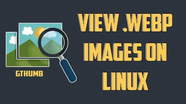 Video thumbnail for How to view webp images on Linux