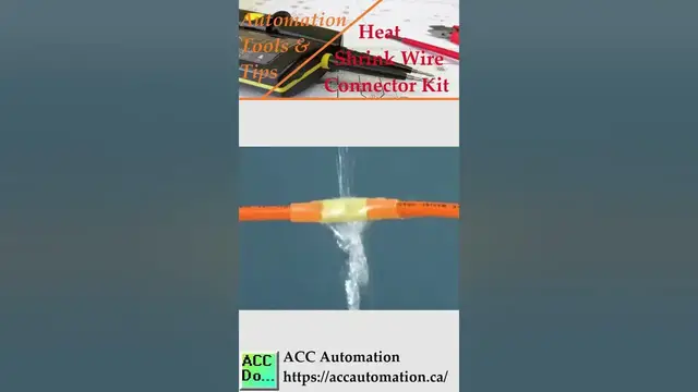 Video thumbnail for Automation Tools - Heat Shrink Wire Connector Kit