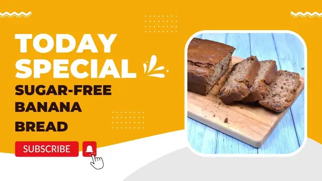 'Video thumbnail for How To Make Sugar-Free Banana Bread That is Just as Good as the Regular Version!'