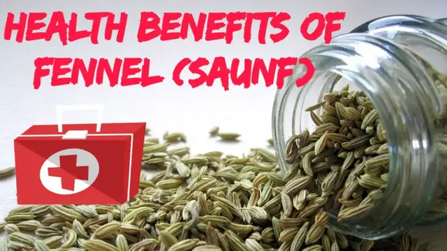 Video thumbnail for सौंफ के फायदे / Health benefits of Saunf (Fennel)/ Saunf khane ke fayde.