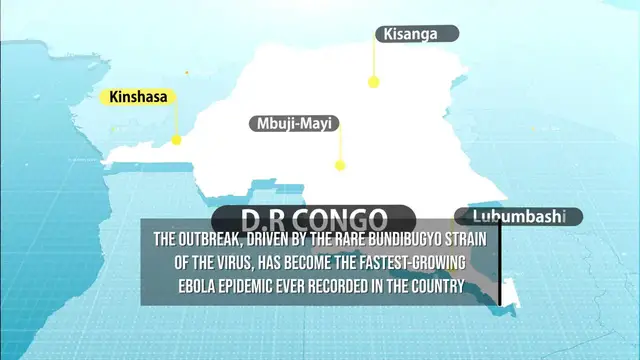 Video thumbnail for Congo Ebola Outbreak Tops 2,000 Cases as Health Workers Strike.