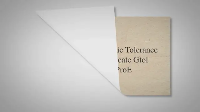 Video thumbnail for Pro Engineer Geometric Tolerance Tutorial: How to Create Gtol Dimension in ProE