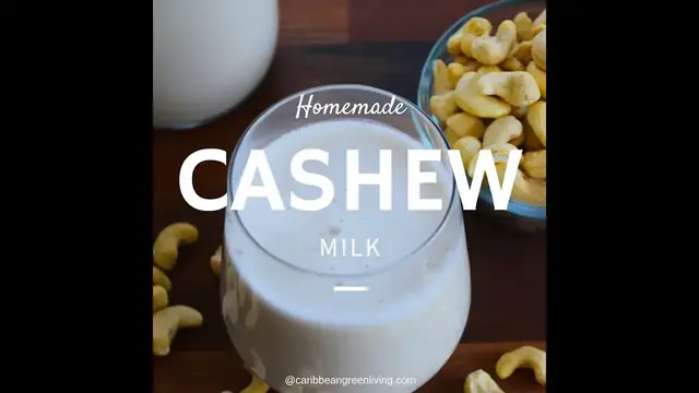 Video thumbnail for How to make your own Cashew Milk