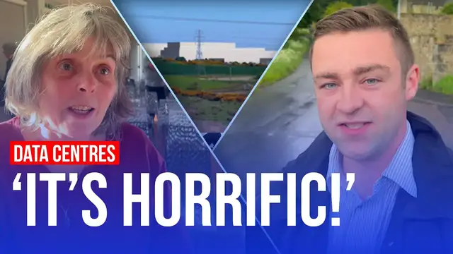 Video thumbnail for Scottish village to be ‘terrorised’ by 115ft data centres