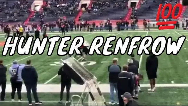Video thumbnail for law nation sports: hunter renfrow elite route running at 2019 senior bowl