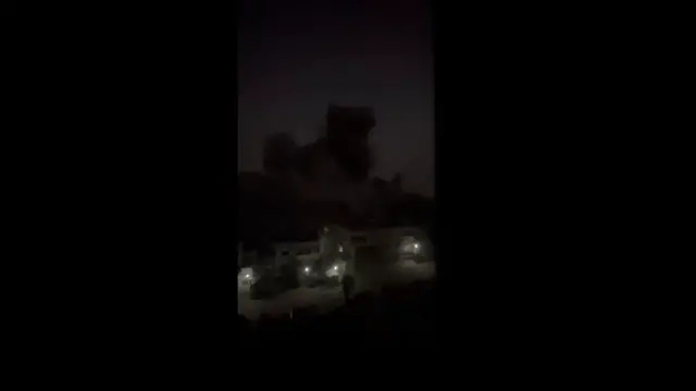 Video thumbnail for Gaza Residential Building Strike Aftermath.