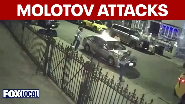 Video thumbnail for Molotov cocktails thrown at 2 Queens houses of worship, suspect arrested