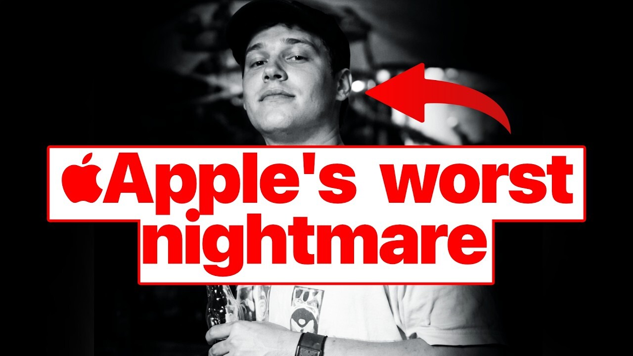 Video thumbnail for A 27 year old almost took down Apple.