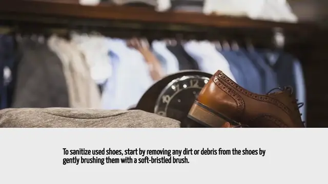 Video thumbnail for How To Sanitize Used Shoes