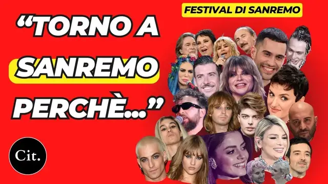 'Video thumbnail for Dietro Le Quinte Di Sanremo: 15 Frasi Dai Cantanti Del Festival'