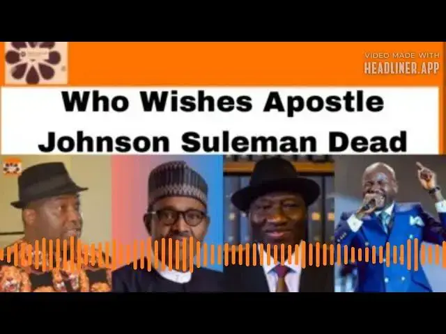 Video thumbnail for Who Wishes Apostle Johnson Suleman Dead ~ OsazuwaAkonedo