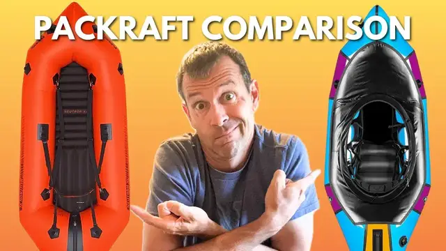 'Video thumbnail for Packraft Comparison | NRS Neutron vs Alpacka Expedition'