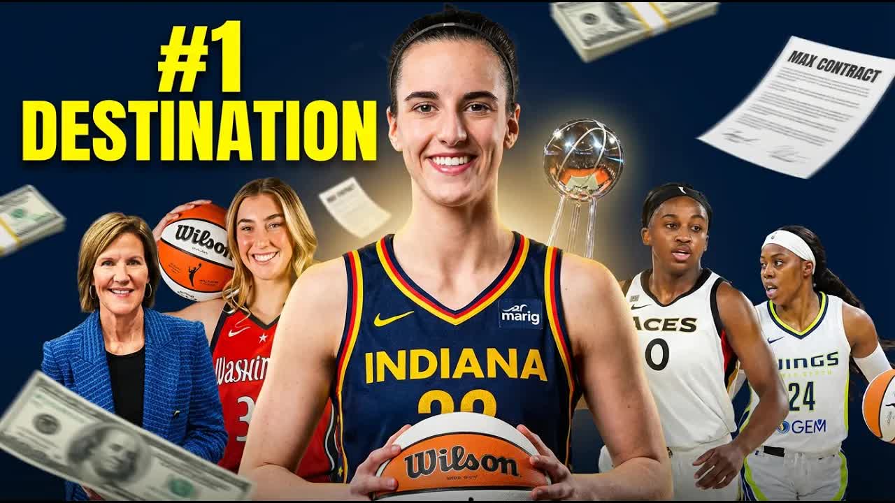 Video thumbnail for money mike’s syndicated podcast: caitlin clark effect: indiana fever, wnba free agency & superteam potential