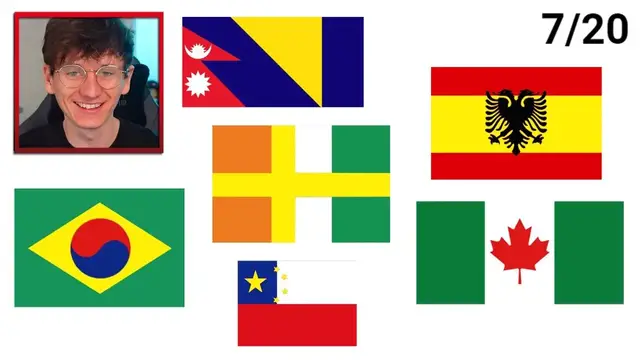 'Video thumbnail for Can I name the merged world flags?'