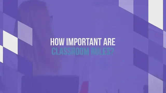 'Video thumbnail for How Important are Classroom rules?'