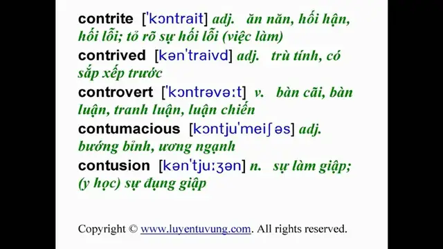 Video thumbnail for Essential Words for the GRE - Lesson 029