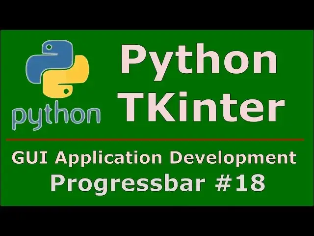 'Video thumbnail for 18 Python Tkinter Progress Bar'