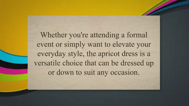 'Video thumbnail for Apricot Dress Dilemma: Unlocking the Perfect Shoe Pairings for 2023!'