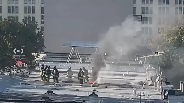 Video thumbnail for Person hurt during 2nd-alarm house fire in Sunset Park