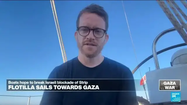 'Video thumbnail for Doctor on Gaza flotilla condemns Israeli ‘strategy of progressive ethnic cleansing’'